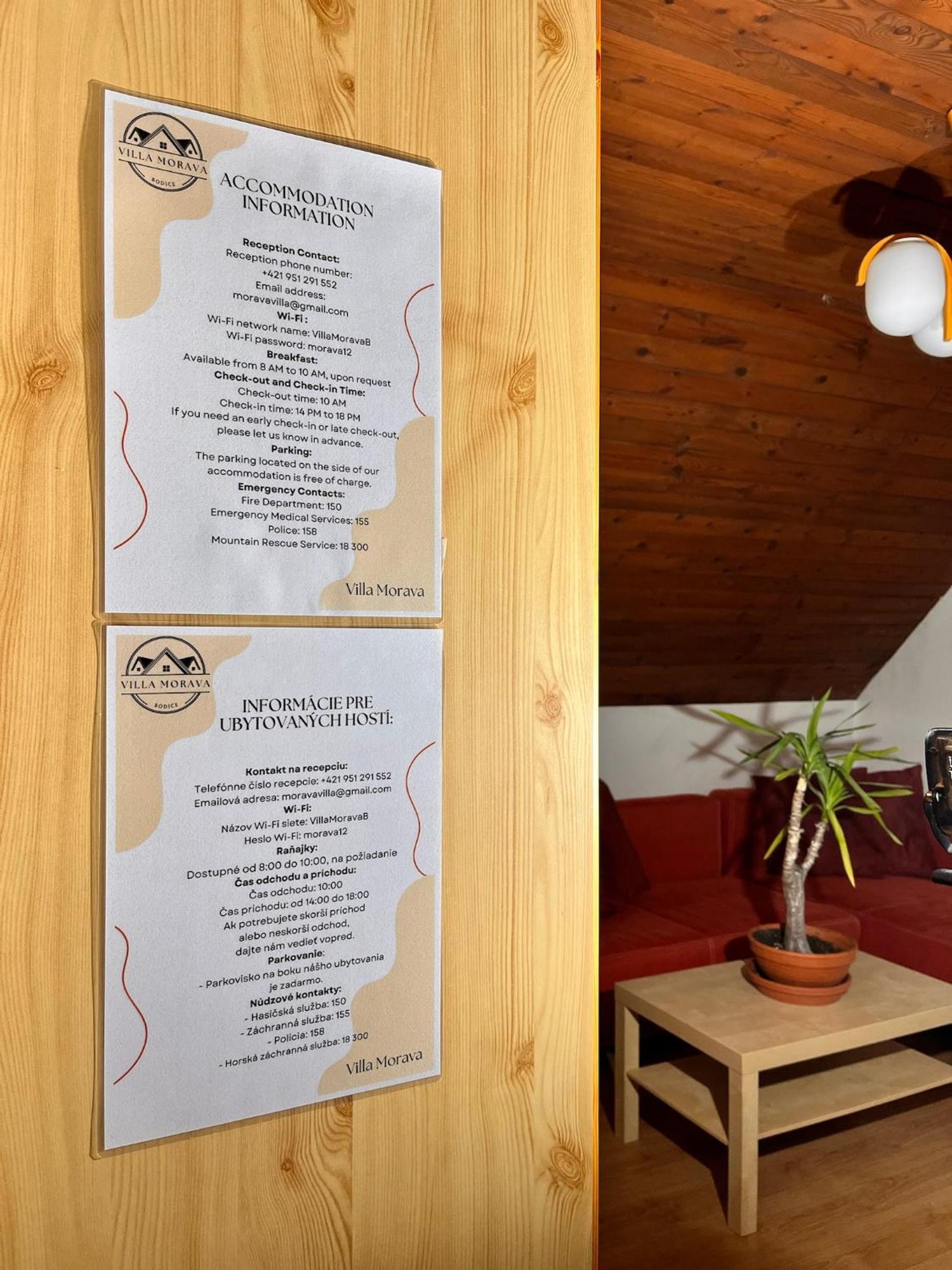 Vila Morava Hotell Liptovský Mikuláš Eksteriør bilde